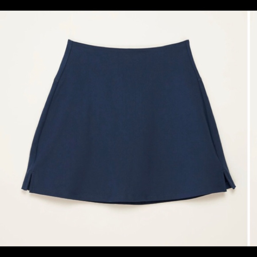 NWT girlfriend collective Midnight Skort